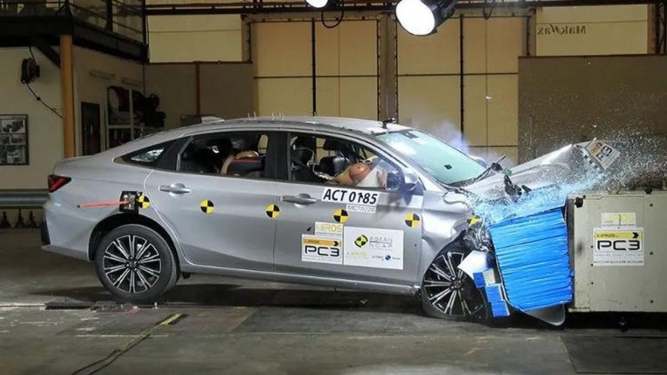 All New Toyota Vios Raih Predikat 5 Bintang dari ASEAN NCAP