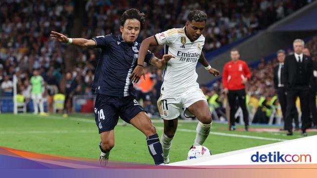 Real Madrid Vs Sociedad: Kubo Gemilang Meski Gagal Menang