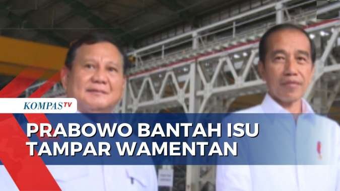 Soal Isu Prabowo Tampar Wamentan, Jokowi: Setahu Saya Tidak Ada Peristiwa Seperti Itu