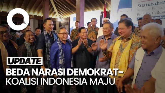 Jelang Masuknya Demokrat ke Kubu Prabowo, Perbedaan Cita-cita Disorot