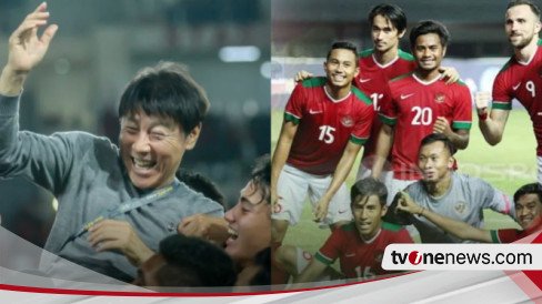 Shin Tae-yong Bawa Timnas Indonesia Melesat Tiga Tingkat di Urutan Ranking FIFA 2023