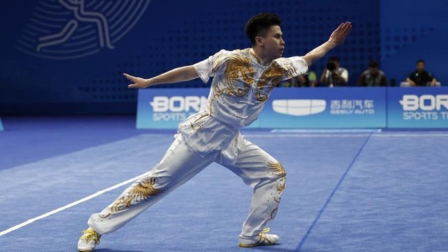 Wushu Sumbang Medali Perak Pertama Indonesia di Asian Games