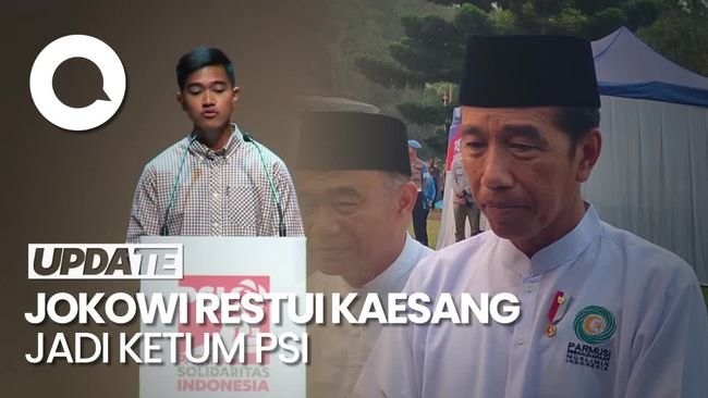 Restu Jokowi untuk Kaesang Jadi Ketum PSI Sebab Sudah Dewasa