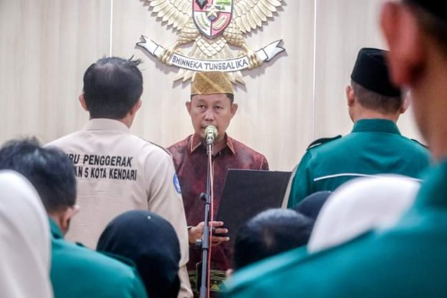 Pj Wali Kota Kendari Tekankan Pembelajaran Harus Menyesuaikan Perkembangan Teknologi Informasi atau Digitalisasi