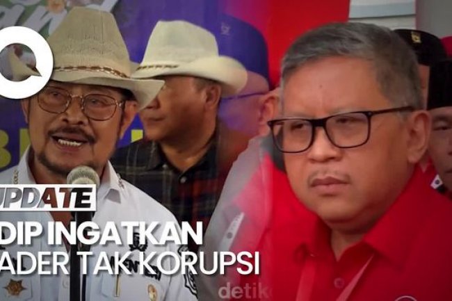 PDIP soal Kabar Mentan Tersangka KPK: Kami Pernah Alami, tapi Mawas Diri