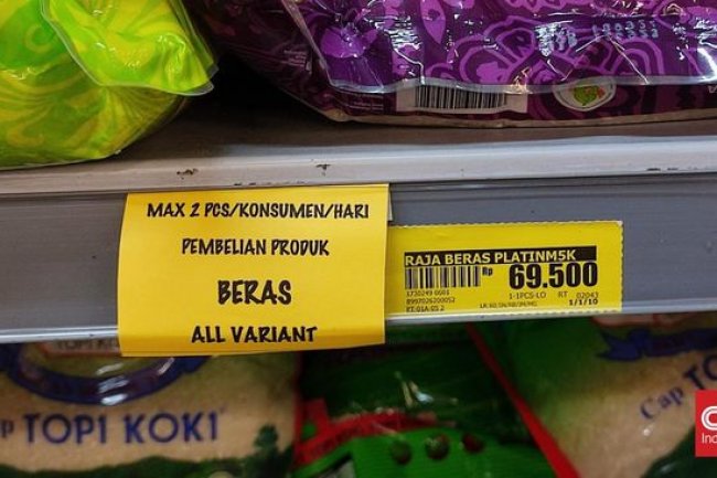 Alasan Pengusaha Batasi Pembelian Beras Maksimal 10 Kg di Toko Ritel