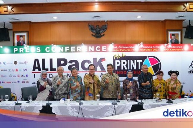 Pameran 'ALLPack 2023' Bidik 35 Ribu Pengunjung Lokal-Internasional