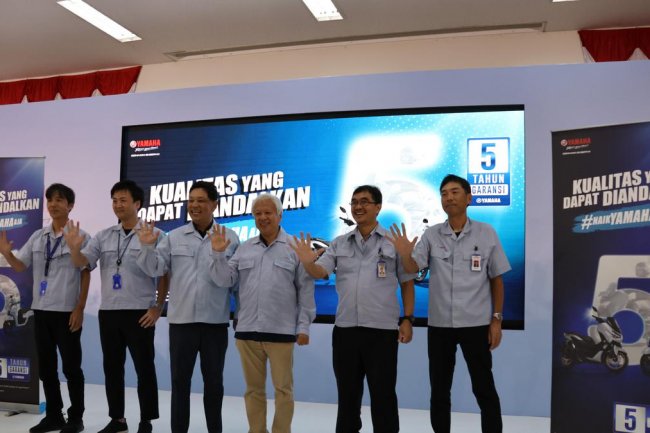 Yamaha Perpanjang Masa Garansi Rangka Sepeda Motornya Jadi 5 Tahun