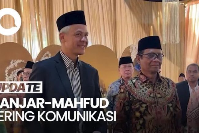 Pengakuan Ganjar yang Komunikasi Intens dengan Mahfud Md