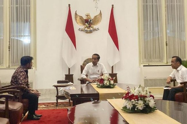 Permohonan Maaf dan Pamit SYL pada Jokowi saat Bertemu di Istana