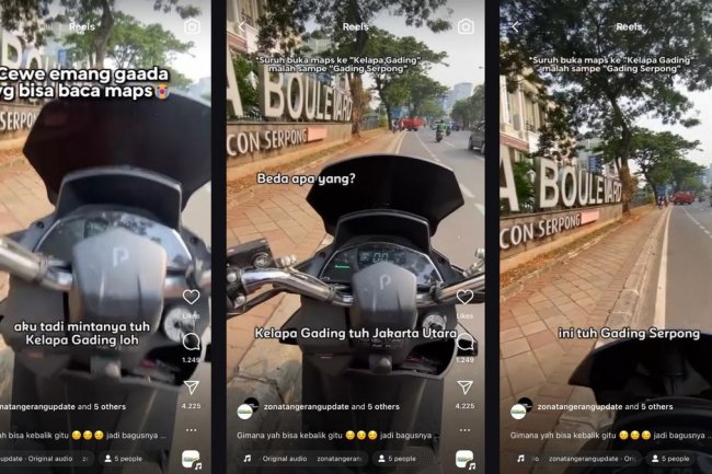 Ingin ke Kelapa Gading, Pacarnya Malah Mengarahkan Maps ke Gading Serpong