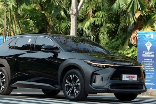 Toyota bZ4X Buktikan Ketangguhannya di KTT AIS 2023