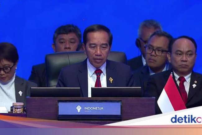 Buka KTT AIS Forum di Bali, Jokowi Ajak Kolaborasi Atasi Masalah Kelautan