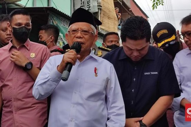 Ma'ruf Percepat Kunker di Papua, Diajak Rapat Bareng Jokowi di Istana