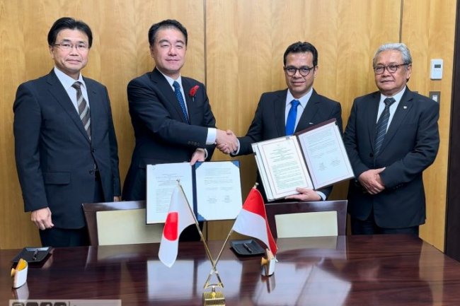 Dubes Heri Saksikan Penandatanganan Memorandum Kerja Sama Indonesia - Jepang di Tiga Bidang Teknologi Informasi dan Komunikasi -