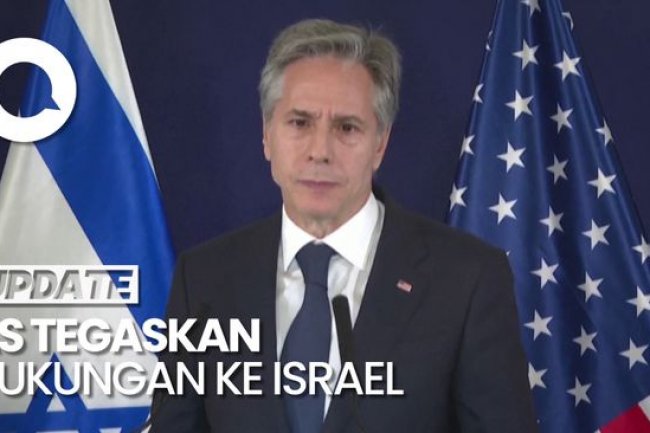 Perang Hamas Vs Israel, Menlu AS Temui PM Netanyahu