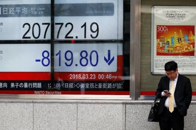 Inflasi AS Melonjak Lagi, Bursa Asia Dibuka Merana
