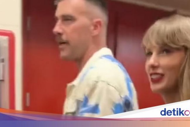 Taylor Swift dan Travis Kelce Makin Mesra