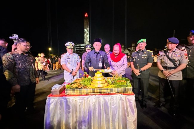 Danlanal Semarang Peringati Peristiwa Pertempuran Lima Hari di Semarang