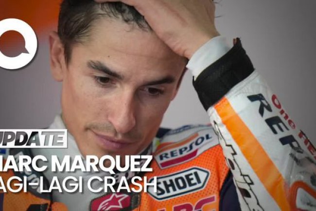 Kata Marc Marquez Setelah Lagi-lagi Gagal Finis di Mandalika