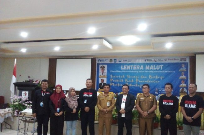 Duta Teknologi Maluku Utara Berikan Pelatihan ke Tenaga Guru di Halut