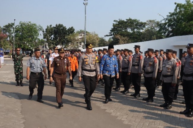 Apel Gelar Pasukan Ops Mantap Brata 2023-2024