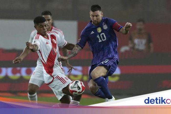 Peru Vs Argentina: 2 Gol Messi Menangkan La Albiceleste