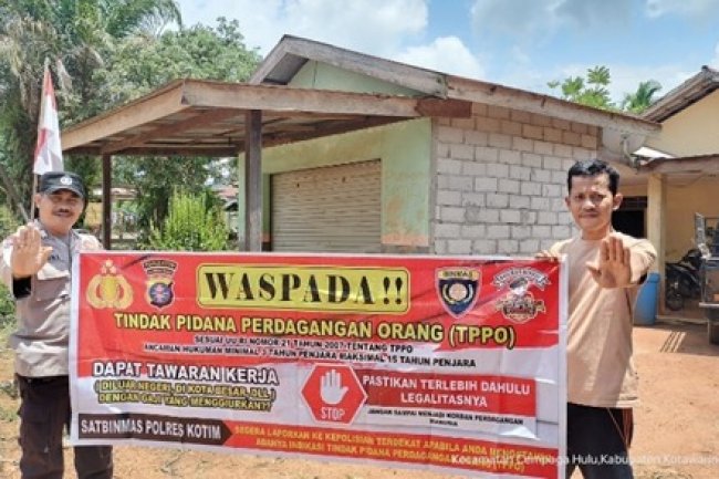 Cegah TPPO, Cempaga Hulu Sosialisasi Kepada Warga Masyarakat