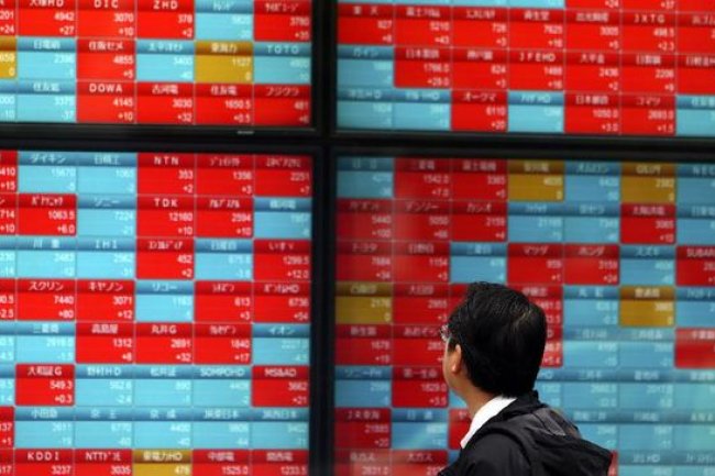 Wall Street Ambles, Bursa Asia Kebakaran