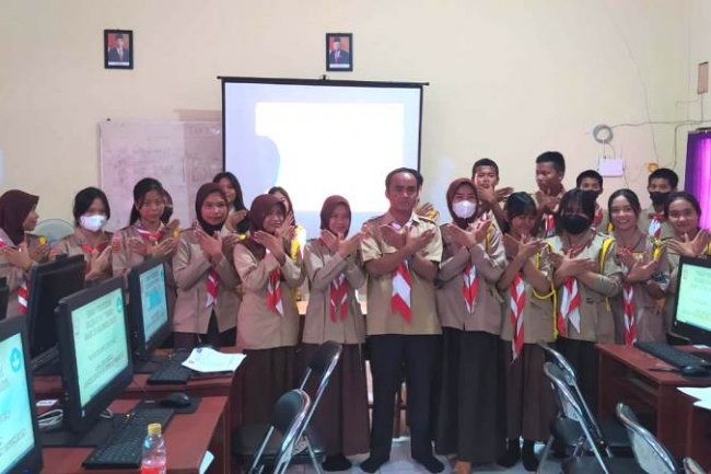 SMA Negeri 10 Kota Palangkaraya Meriahkan Jambore Internet Internasional