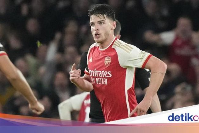 Declan Rice Cetak Gol Jarak Jauh, Terinspirasi David Beckham