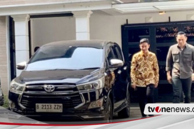 Gibran Rakabuming Raka Bertemu Agus Harimurti Yudhoyono, Tapi Tak Mau Jawab Isi Pertemuan Selama 1 Jam