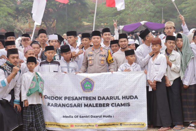 Kapolres Ciamis Hadiri Upacara Peringatan Hari Santri Nasional Tahun 2023