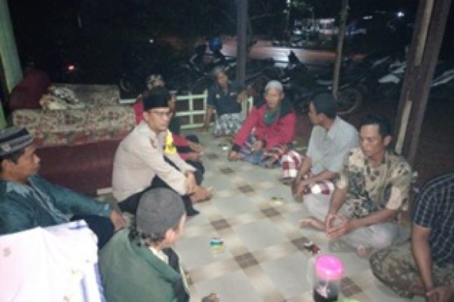 Lewat DDS, Bhabinkamtibmas Polsek Cempaga Hulu Sampaikan Pesan Kamtibmas