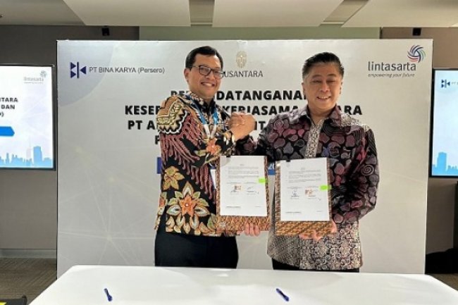 Jamin Teknologi Komunikasi di IKN, BUMN Gandeng Lintasarta