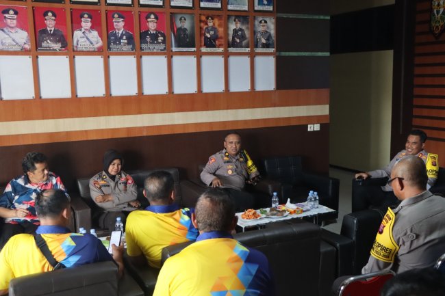 Kapolres Kotim Pimpin Langsung Kegiatan Coffee Morning