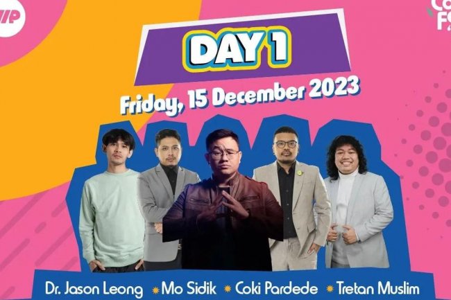 Jicomfest 2023 Siap Mengocok Perut dengan Tawa, Ada Komika Internasional hingga Debat Capres Republik Konoha