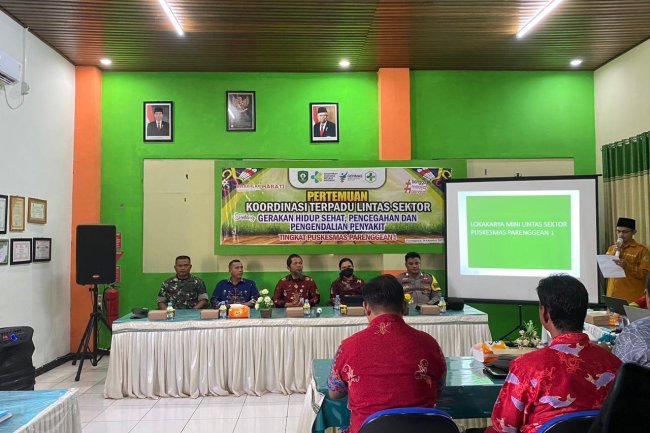Bhabinkamtibmas dan Bhabinsa Bersama Puskesmas Laksanakan Sosialisasi Kesehatan