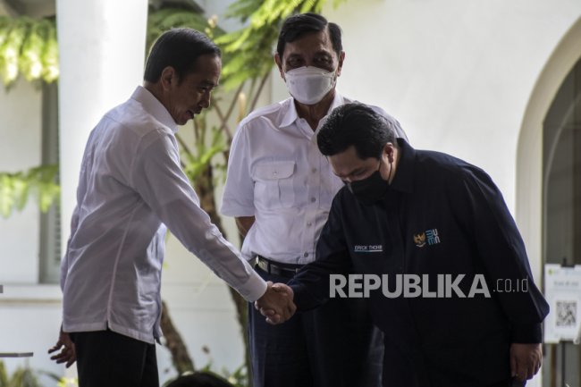 Jokowi Ketemu Produsen Mobil Listrik Terbesar Dunia, Erick Thohir Ungkap Isi Pertemuannya