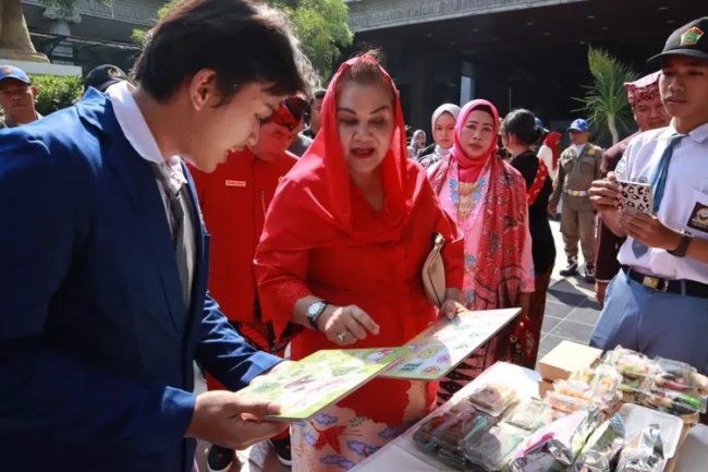 Peringatan Sumpah Pemuda, Mbak Ita Tekankan Para Pemuda Seriusi Penguasan Teknologi Informasi dan Literasi