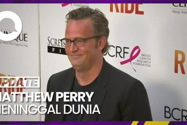 Aktor 'Friends' Matthew Perry Meninggal Dunia