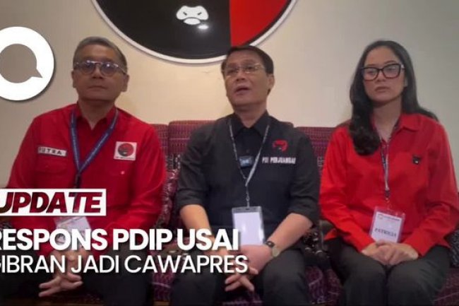 Reaksi PDIP Usai Gibran Jadi Cawapres: Dicap Pembangkang-Mega Ketawa