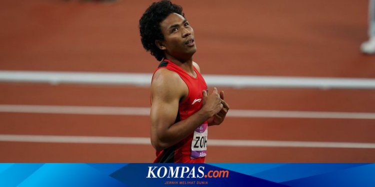 Asian Games 2022, Penyebab Zohri Tanpa Medali di Nomor Lari 100 Meter