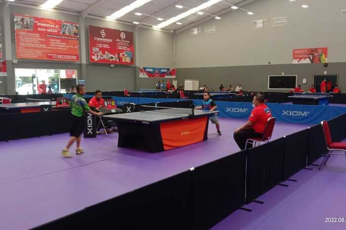 Hobi Tenis Meja, Pengusaha Palembang Bangun GOR Pingpong Standar Internasional