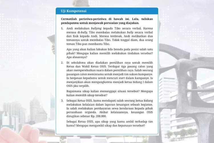 Bentuk dan Kedaulatan Negara dalam Peristiwa-Peristiwa, Kunci Jawaban PKn Kelas 8 Halaman 42 Kurikulum Merdeka