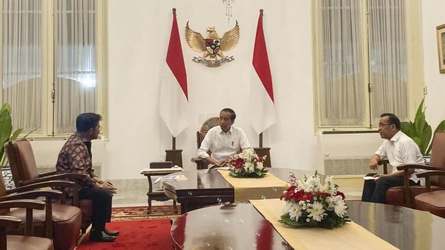 Permohonan Maaf dan Pamit SYL pada Jokowi saat Bertemu di Istana