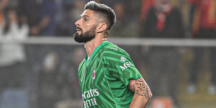 Olivier Giroud Resmi Terpilih Jadi Kiper Terbaik Serie A Pekan ke-8