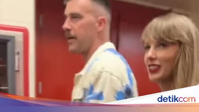 Taylor Swift dan Travis Kelce Makin Mesra