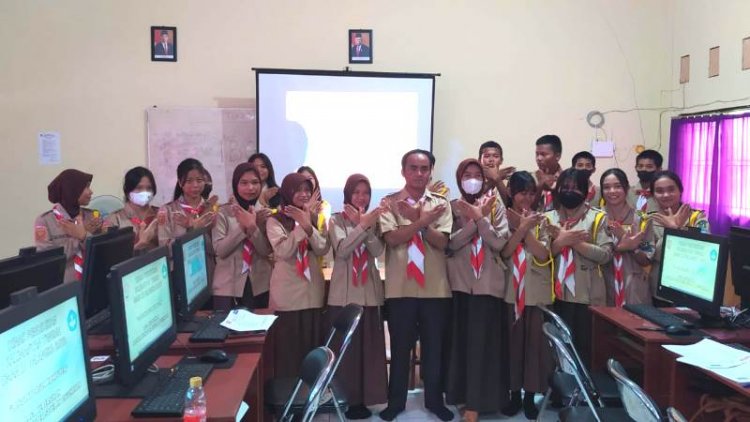SMA Negeri 10 Kota Palangkaraya Meriahkan Jambore Internet Internasional