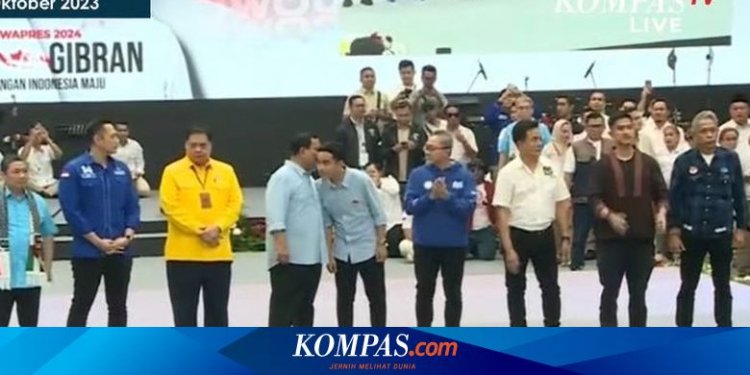 Sederet Artis Hadiri Deklarasi Prabowo Subianto dan Gibran Rakabuming